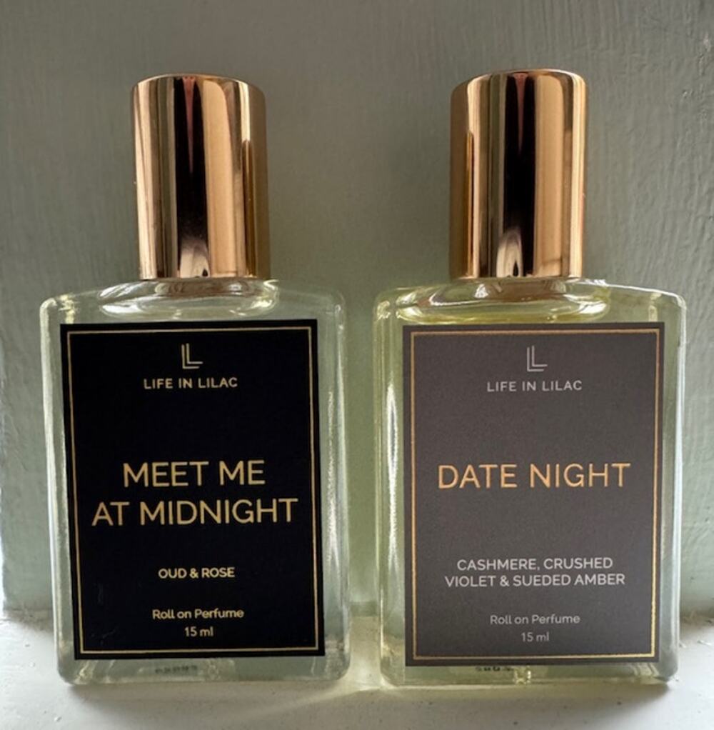 Life in Lilac Meet Me at Midnight & Date Night Roll-On Perfume- New